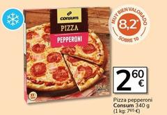 Oferta de Consum - Pizza Pepperoni por 2,6€ en Supermercados Charter