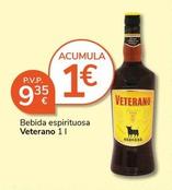 Oferta de Veterano - Bebida Espirituosa por 9,35€ en Supermercados Charter