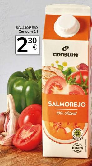 Oferta de Consum - Salmorejo por 2,3€ en Supermercados Charter