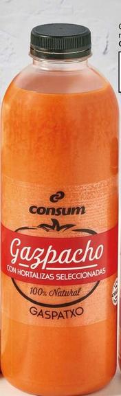 Oferta de Consum - Gazpacho Natural por 3€ en Supermercados Charter