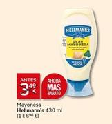 Oferta de Hellmann's - Mayonesa por 3€ en Supermercados Charter