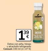 Oferta de Consum - Detox Con Piña por 1,39€ en Supermercados Charter