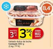 Oferta de Consum - Helado Dulce De Leche por 3,56€ en Supermercados Charter