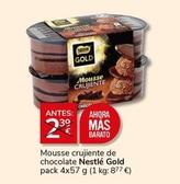 Oferta de Nestlé - Mousse Crujiente De Chocolate por 2€ en Supermercados Charter