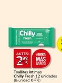 Oferta de Chilly - Toallitas Intimas por 2€ en Supermercados Charter