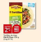 Oferta de Old El Paso - Tortillas De Trigo por 2€ en Supermercados Charter