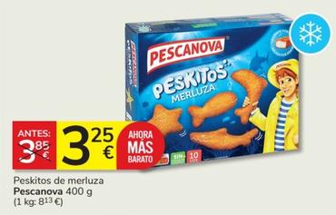 Oferta de Pescanova - Peskitos De Merluza por 3,25€ en Consum