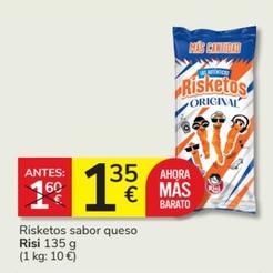 Oferta de Risi - Risketos Sabor Queso por 1,35€ en Consum