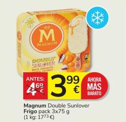 Oferta de Magnum - Double Sunlover por 3,99€ en Consum