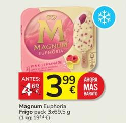 Oferta de Magnum - Euphoria Frigo por 3,99€ en Consum