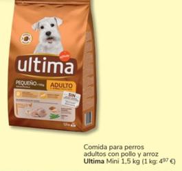 Oferta de Última - Comida Para Perros Adultos Con Pollo Y Arroz Mini en Consum