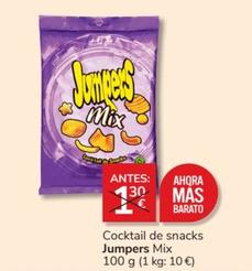 Oferta de Jumpers - Cocktail De Snacks por 1€ en Consum