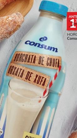 Oferta de Horchata por 1,25€ en Consum