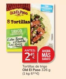 Oferta de Old El Paso - Tortillas De Trigo por 2€ en Consum