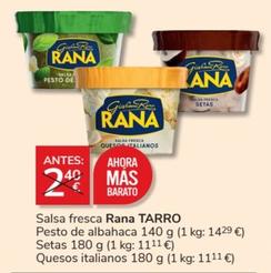 Oferta de Rana - Salsas Fresca por 2€ en Consum