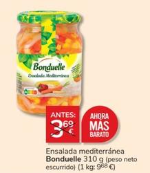Oferta de Bonduelle - Ensalada Mediterránea por 3€ en Consum