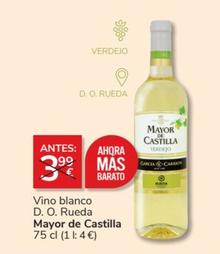 Oferta de Mayor De Castilla - Vino Blanco D. O. Rueda por 3€ en Consum
