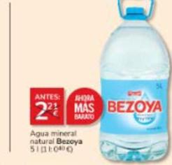 Oferta de Agua por 2,99€ en Consum
