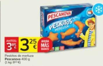 Oferta de Pescanova - Peskitos De Merluza por 3,25€ en Consum