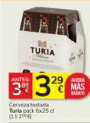 Oferta de Cerveza por 3€ en Consum