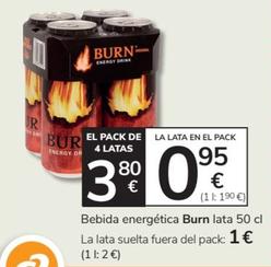 Oferta de Bebida energética por 0,95€ en Consum