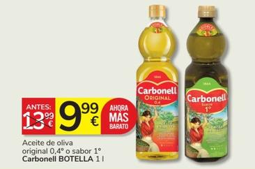 Oferta de Carbonell - Aceite De Oliva Original por 9,99€ en Consum
