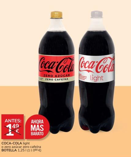 Oferta de Coca-Cola por 1€ en Consum