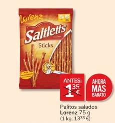 Oferta de Lorenz - Palitos Salados  por 1,35€ en Consum