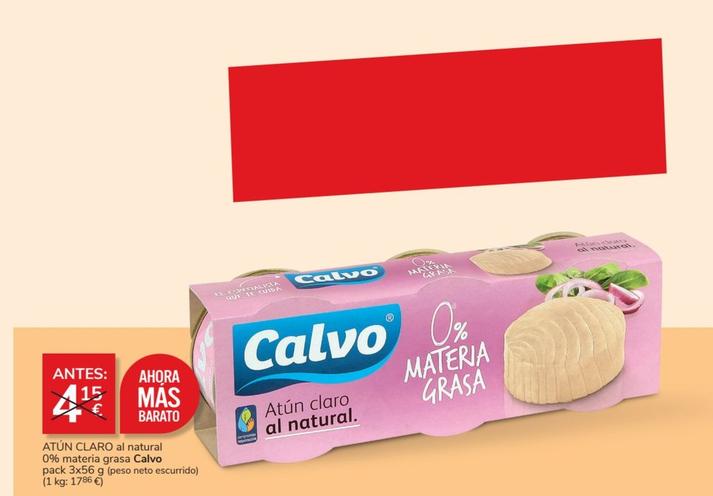 Oferta de Calvo - Atún Claro por 4,15€ en Consum