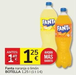 Oferta de Fanta - Naranja O Limón por 1,25€ en Consum