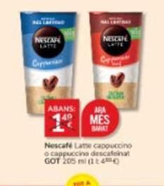 Oferta de Nescafé - Latte Cappuccino por 1€ en Consum