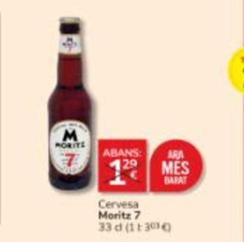 Oferta de Cerveza por 1,3€ en Consum