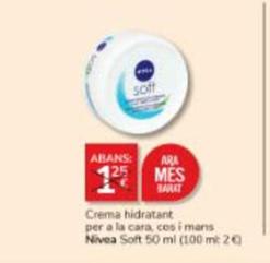 Oferta de Crema hidratante por 2,75€ en Consum