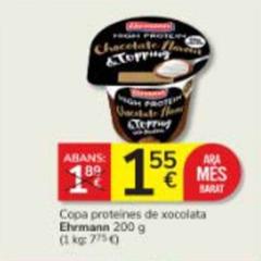 Oferta de Copa chocolate por 0,89€ en Consum