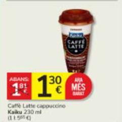 Oferta de Caffe latte por 2,59€ en Consum