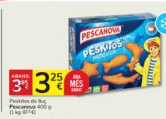 Oferta de Pescanova - Peskitos De Lluç por 3,25€ en Consum