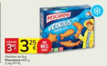 Oferta de Pescanova - Peskitos De Lluç por 3,25€ en Consum