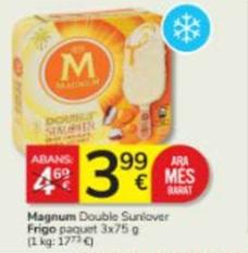 Oferta de Magnum - Double Sunlover Frigo por 3,99€ en Consum