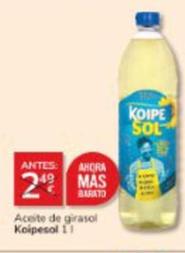 Oferta de Aceite de girasol por 5,95€ en Consum