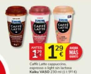 Oferta de Caffe latte por 5,69€ en Consum
