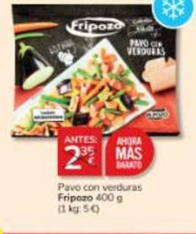 Oferta de Fripozo - Pavo Con Verduras por 2€ en Consum