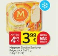 Oferta de Magnum - Double Sunlover Frigo por 3,99€ en Consum