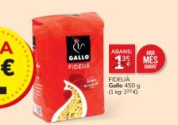 Oferta de Gallo - Fideua por 1€ en Consum
