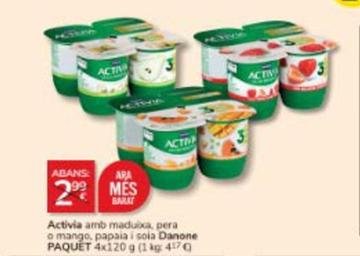 Oferta de Danone - Activia por 2€ en Consum