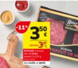Oferta de Roler - Burger por 3,5€ en Consum
