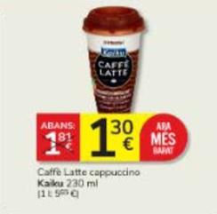 Oferta de Kaiku - Caffe Latte Cappuccino por 1,3€ en Consum