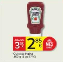 Oferta de Heinz - Quètxup por 2,85€ en Consum