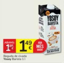 Oferta de Yosoy - Beguda De Civada por 1,49€ en Consum