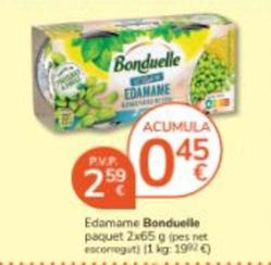 Oferta de Bonduelle - Edamame por 2,59€ en Consum