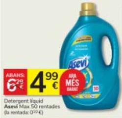 Oferta de Asevi - Detergent Líquid por 4,99€ en Consum